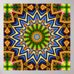 Affischer för Kaleidoscopekonst 33