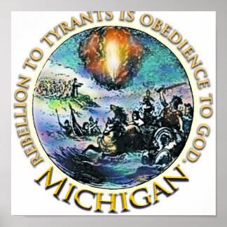 Affischer för Michigan Teaparty