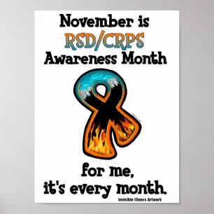 AFFISCHER… RSD/CRPS - November är RSD/CRPS Poster