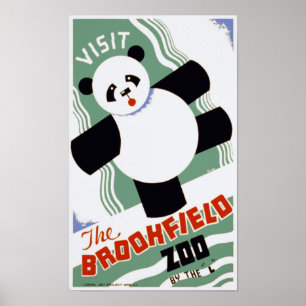 Affischerna för vintage WPA för Brookfield Poster
