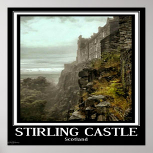 Affischkonst av Linda Parsons - Stirling slott Poster