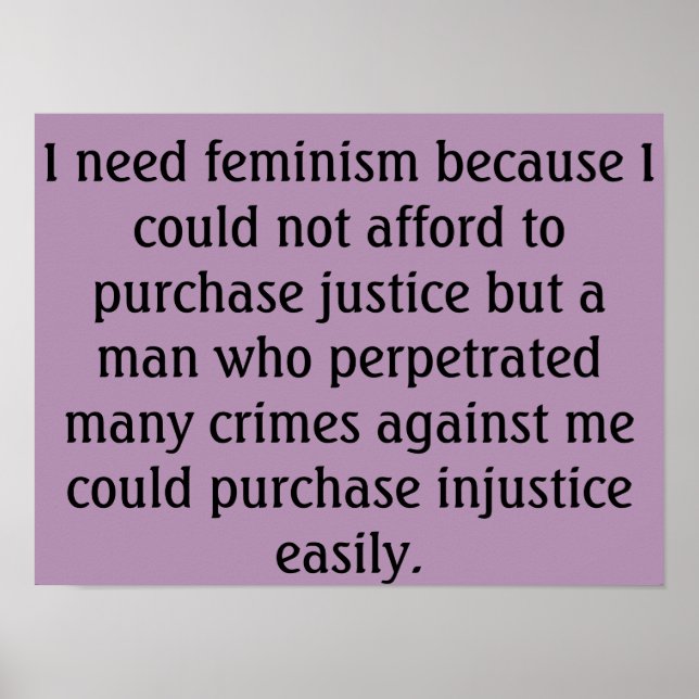 Affischkonst - Feministiska Affischer - Anpassning (Framsidan)