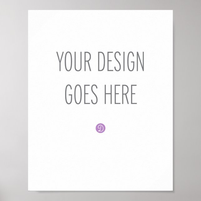 Affischtryck (8"x10") poster (Framsidan)