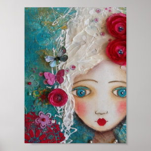 Affischtryck av Julie Ryder - Marie Antoinette Poster