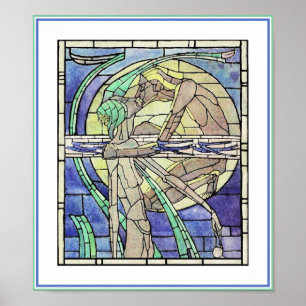 Affischtryck:  Sommar - vid Margaret Macdonald Poster