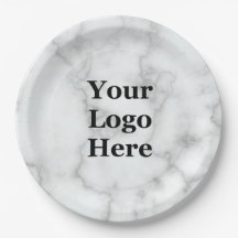 Affisera din Logotyp här Faux White Marble