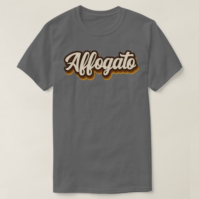 Affogato T Shirt (Design framsida)
