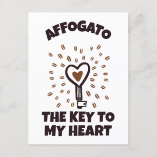 Affogato Vykort