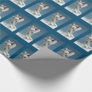 Affrican American Angel and Dove Presentpapper