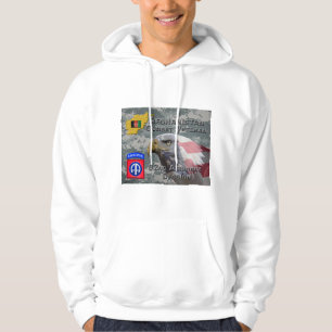 "Afghan Combat Veteran" - 82:a Airborne Division Hoodie