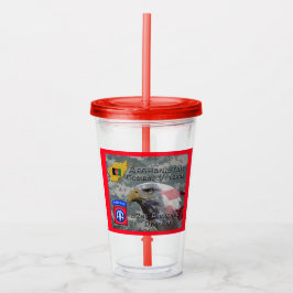 "Afghan Combat Veteran" - 82:a Airborne Division Take Away Mugg
