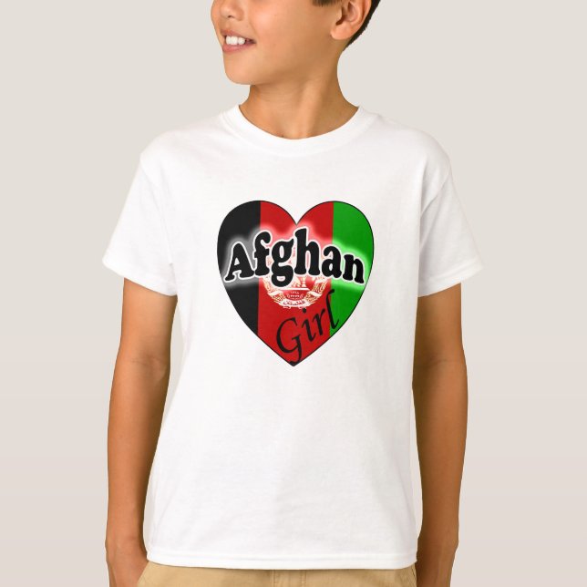 Afghan Girl Tee Shirt (Framsida)