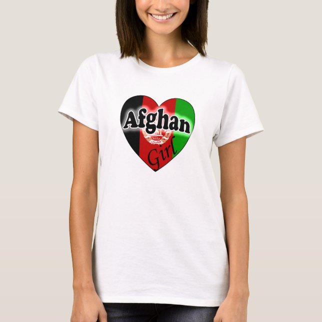 Afghan Girl Tee Shirt (Framsida)