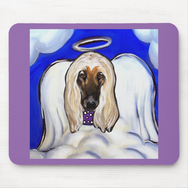Afghan Hound Ängel Musmatta (Framsidan)