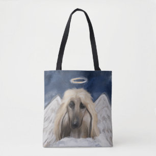 Afghan Hound Ängel Tygkasse