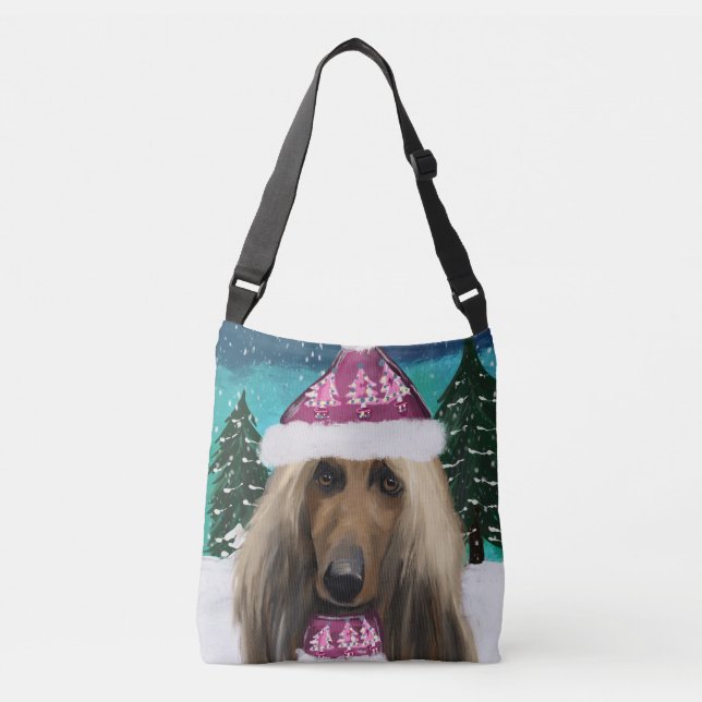 Afghan Hound        Axelväska (Framsida)