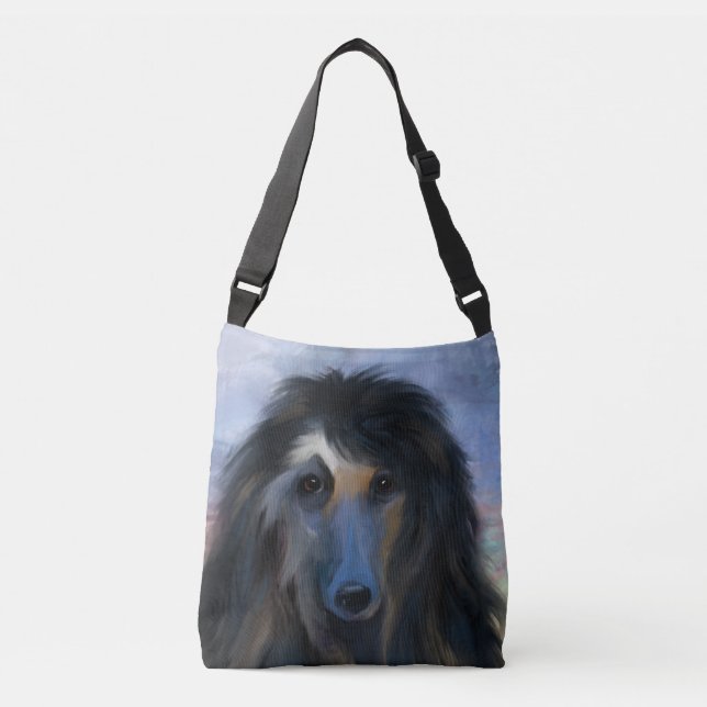 Afghan Hound Axelväska (Framsida)