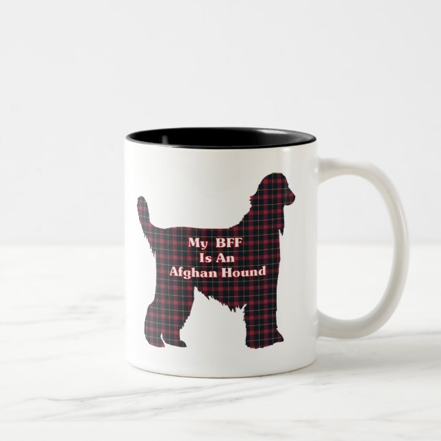Afghan Hound BFF Mugg (Höger)