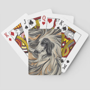 Afghan Hound Casinokort