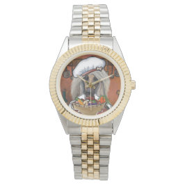 Afghan Hound Chef Armbandsur