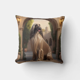 Afghan Hound Elegant Breed Dekorativ kudde
