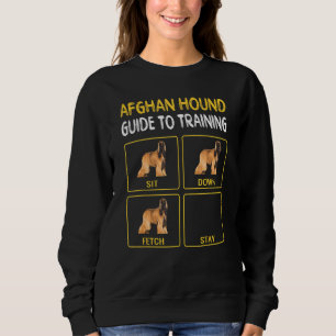 Afghan Hound Guide to Training Hund Obedience T Shirt