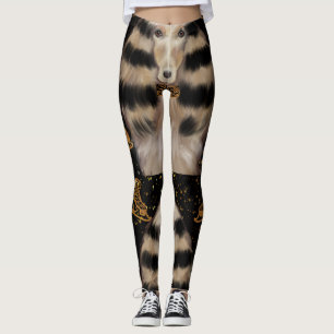 AFGHAN HOUND GULD  LEGGINGS