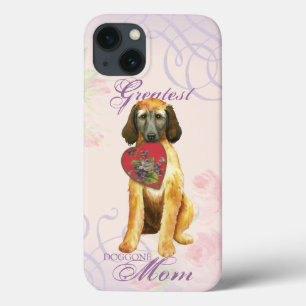 Afghan Hound Heart Mamma