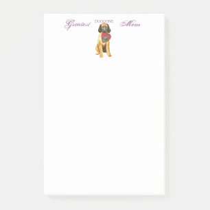 Afghan Hound Heart Mamma Post-it Block