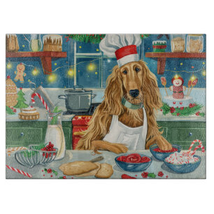Afghan Hound Helgdag Baking: Festive God jul