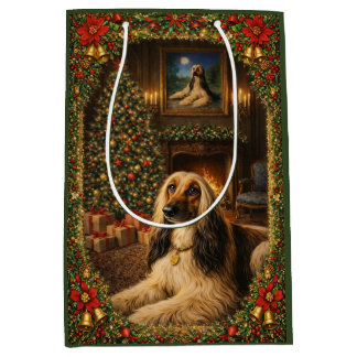 Afghan Hound Holiday Christmas 
