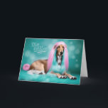 Afghan Hound Hund reBARKable Funny Birthday Kort<br><div class="desc">Vi vet alla att en vän som aldrig låter åldern gå i vägen för att tittar bedövning varje gång vi ser henne,  höger? Det här lustiga afghanska håret med färgad hår i fet färg par med ett humoristiskt födelsedagsmeddelande för den där flickan i ditt liv.</div>