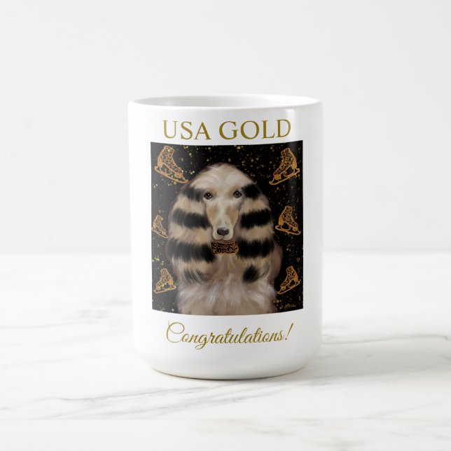 AFGHAN HOUND KAFFEMUGG (Center)