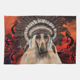 Afghan Hound Kökshandduk