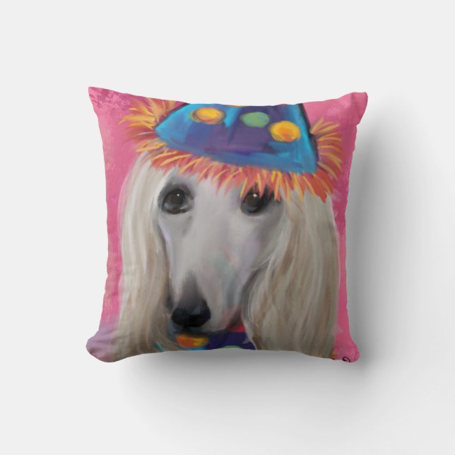AFGHAN HOUND KUDDE (Framsida)