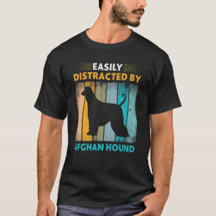 Afghan Hound lätt utspridd av Hundar T Shirt