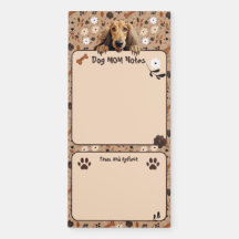 Afghan Hound Mamma Notes Tassar och Reflect