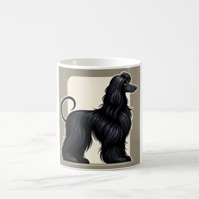 Afghan Hound Mugg (Center)