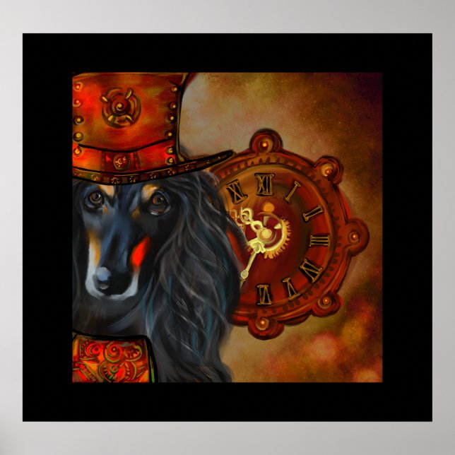Afghan Hound Poster (Framsidan)