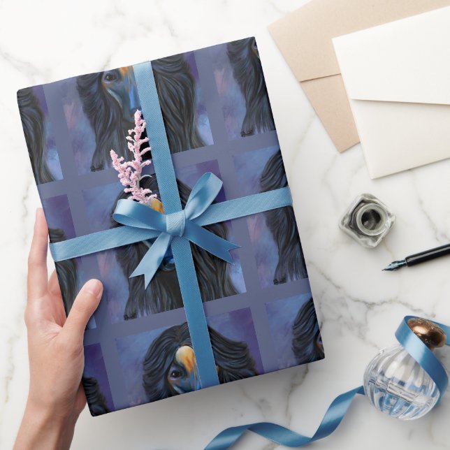Afghan Hound    Presentpapper (Gifting)