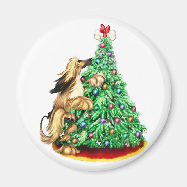 Afghan Hound Reach Goals BM Red Magnet (Framsidan)