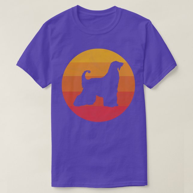 Afghan Hound T Shirt (Design framsida)