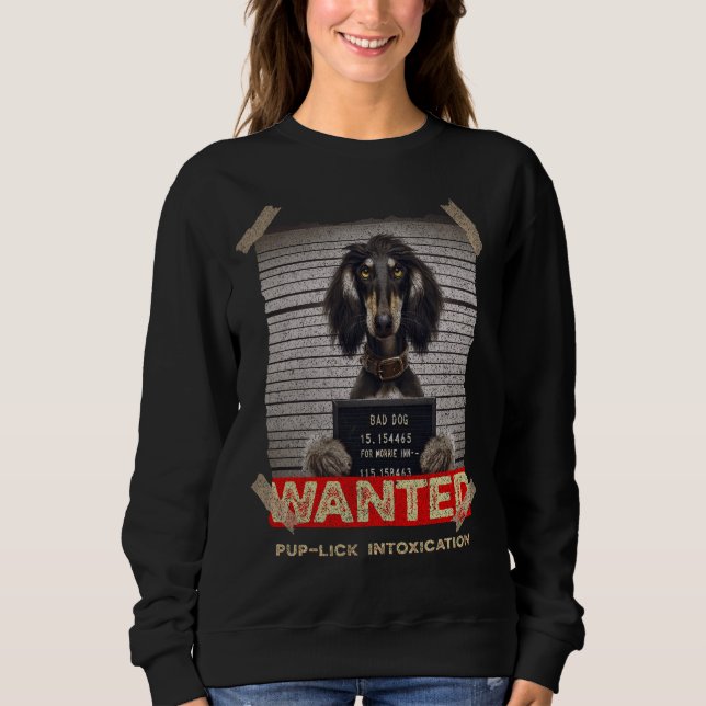 Afghan Hound T Shirt (Framsida)