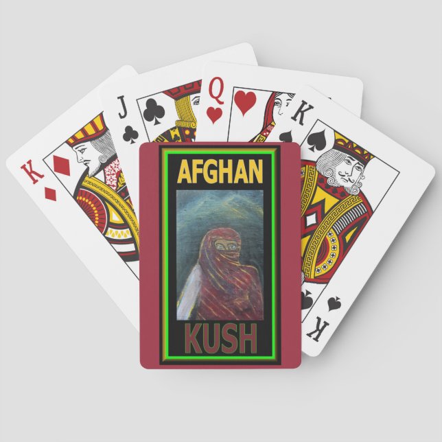 AFGHAN KUSH KORTLEK (Baksidan)