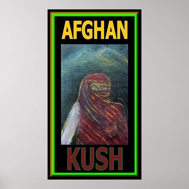 AFGHAN KUSH POSTER (Framsidan)