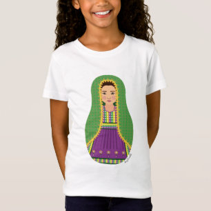 Afghan Matryoshka Girls' Tee