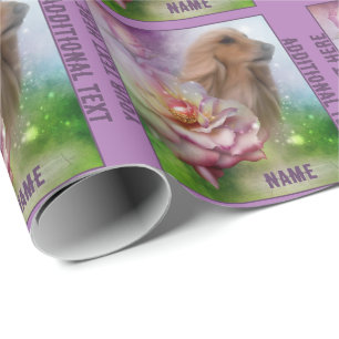 Afghan Ro Fantasy Hund Art Personlig Presentpapper