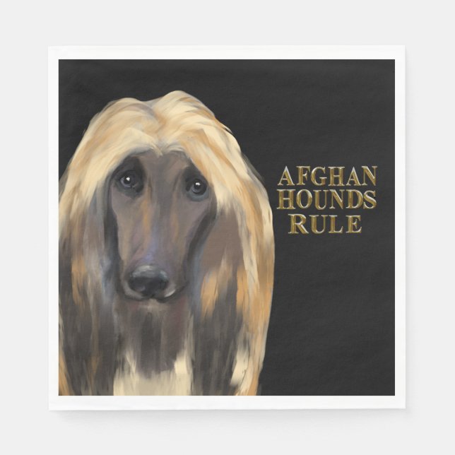 AFGHAN SKALLRASE   PAPPERSSERVETT (Framsidan)