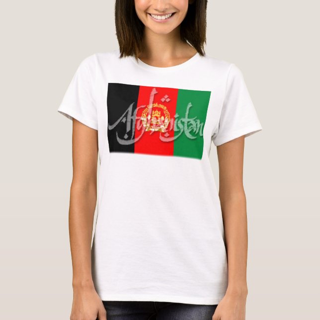 afghan t-shirt (Framsida)