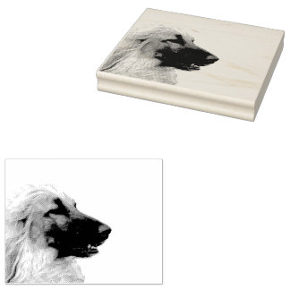 Afghanischer Windhund Stämpel